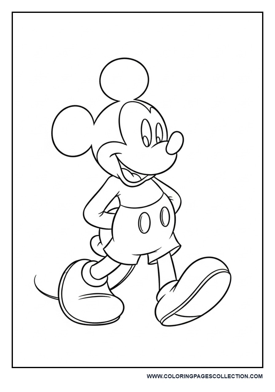 Mickey Walking