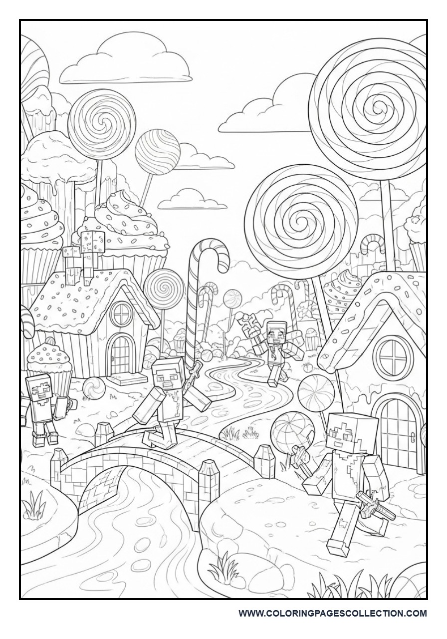 Minecraft Candy Land Adventure