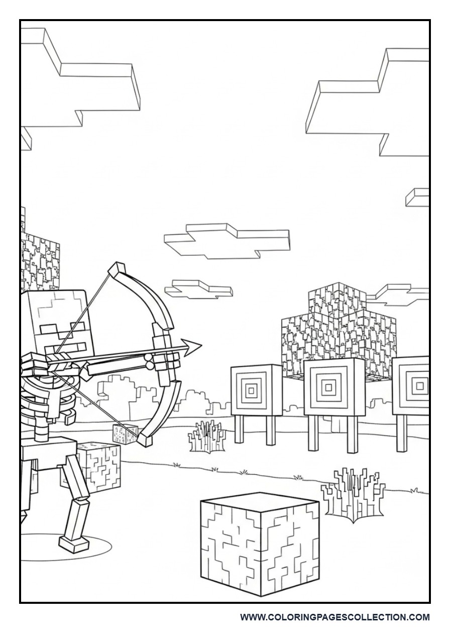 Skeleton Archer Scene