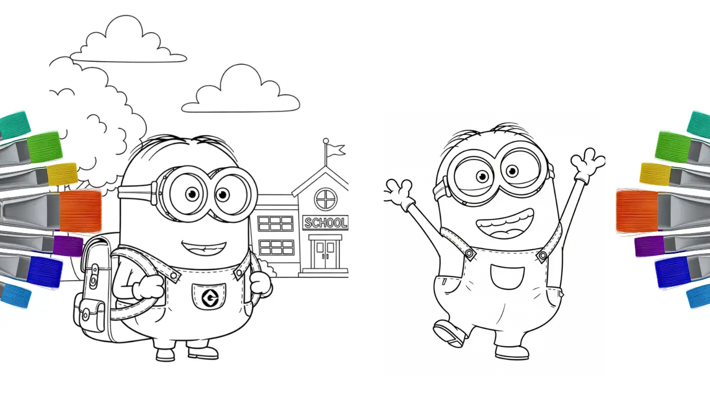 75+ free printable minion coloring sheets for kids