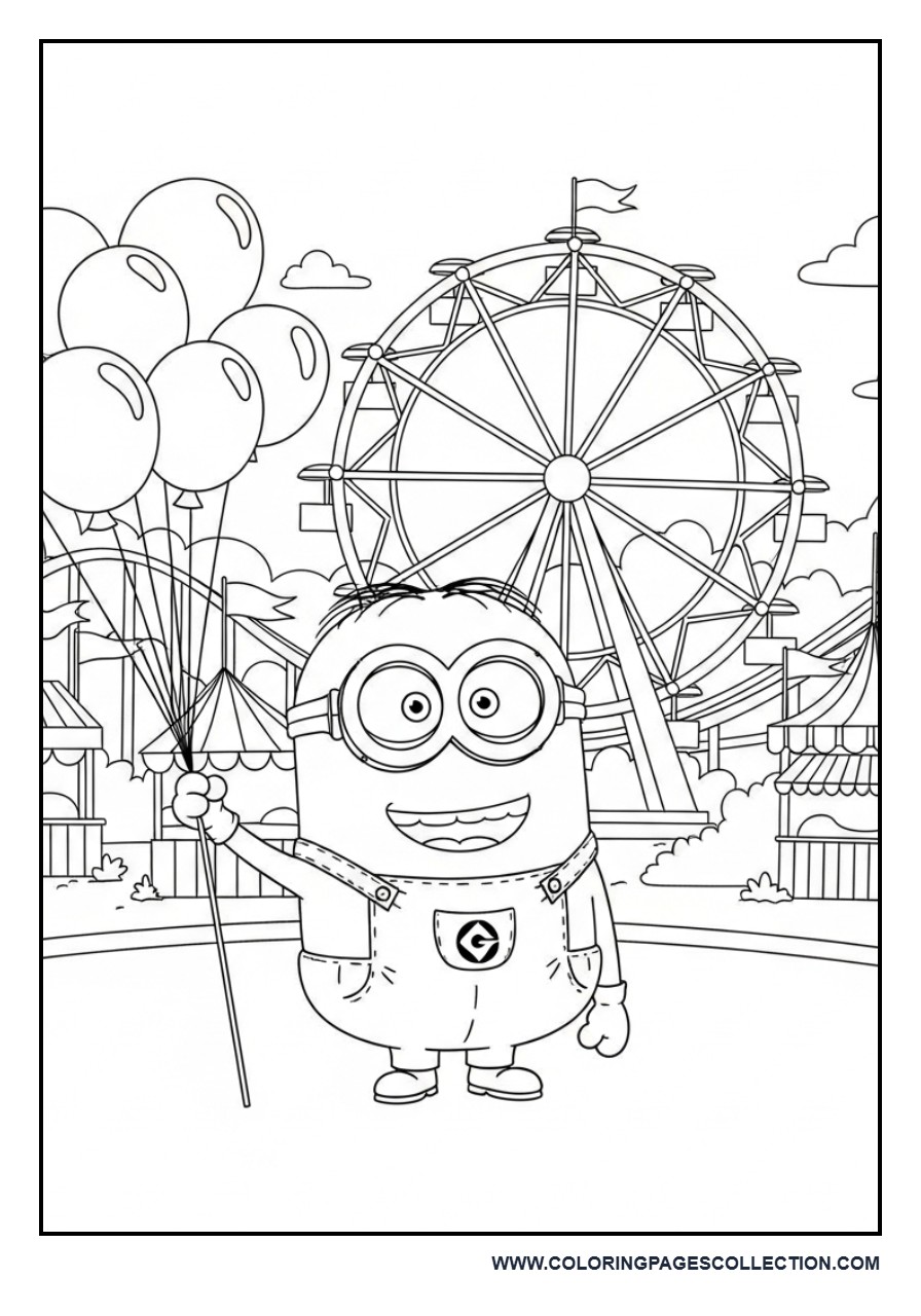 Minion Amusement Park Day
