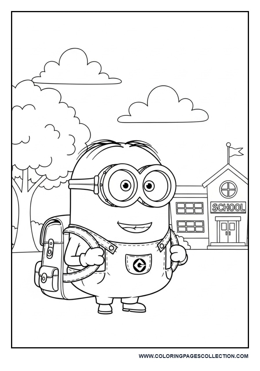 Minion at School
