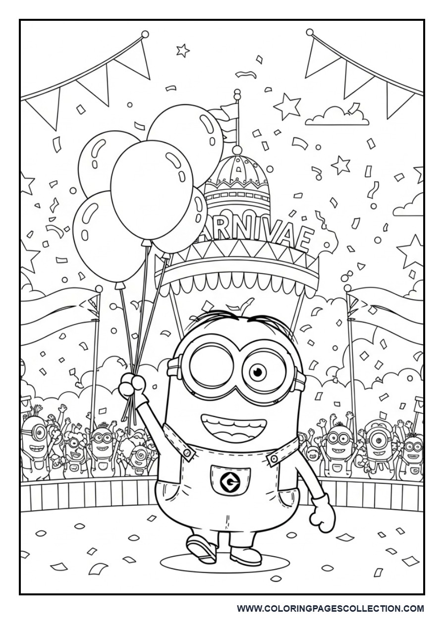 Minion Carnival Parade