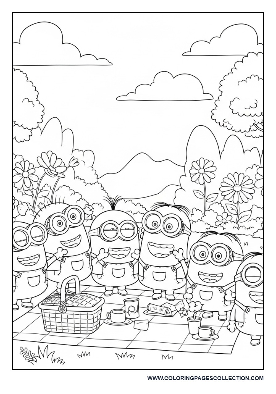 Minion Family Picnic