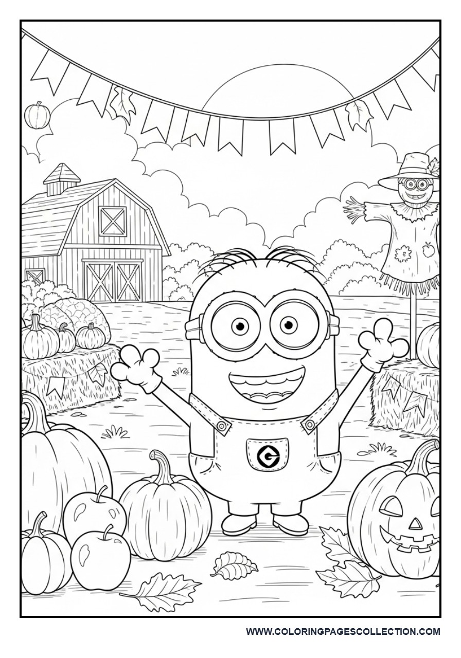 Minion Harvest Festival Fun