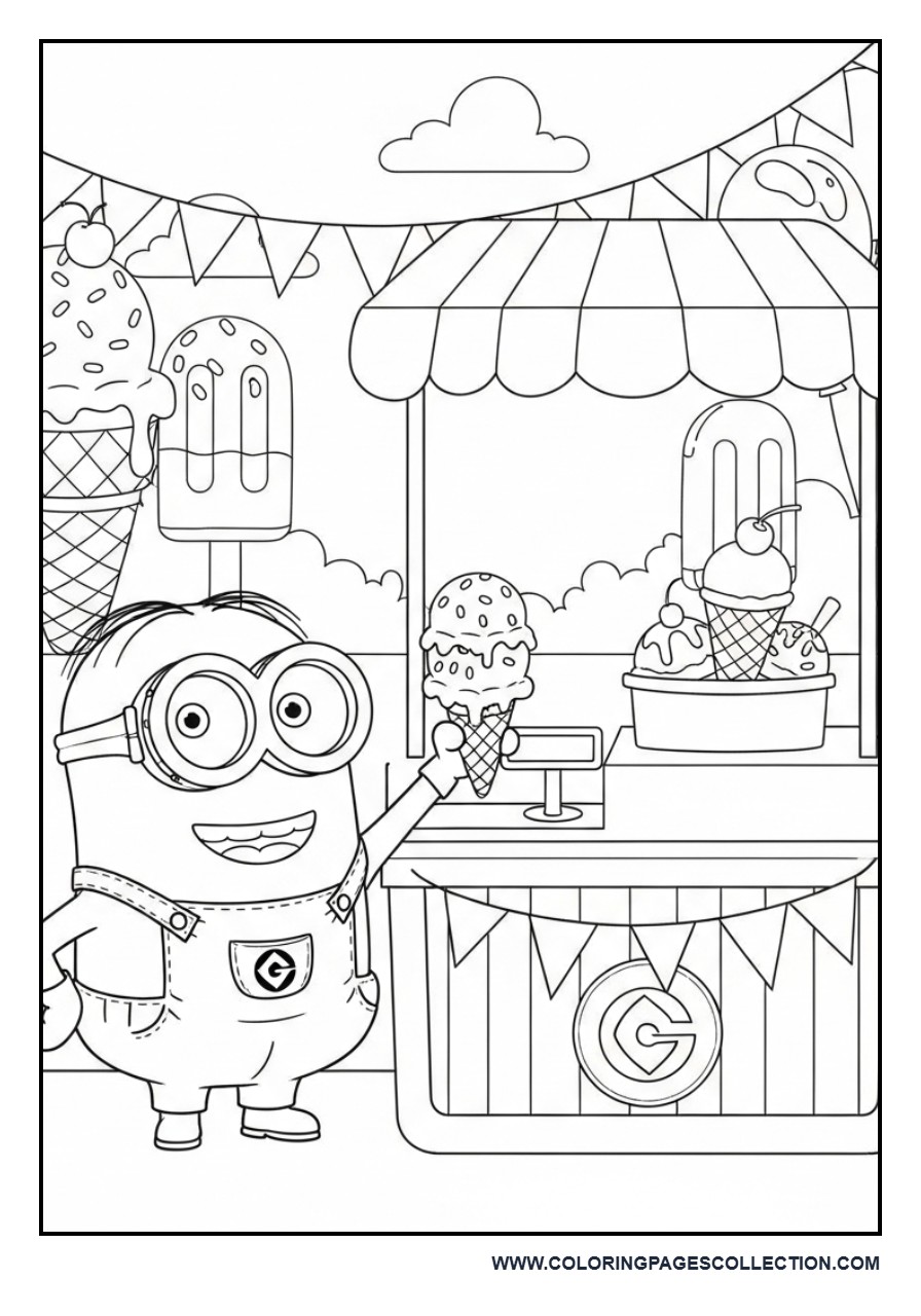 Minion Ice Cream Shop