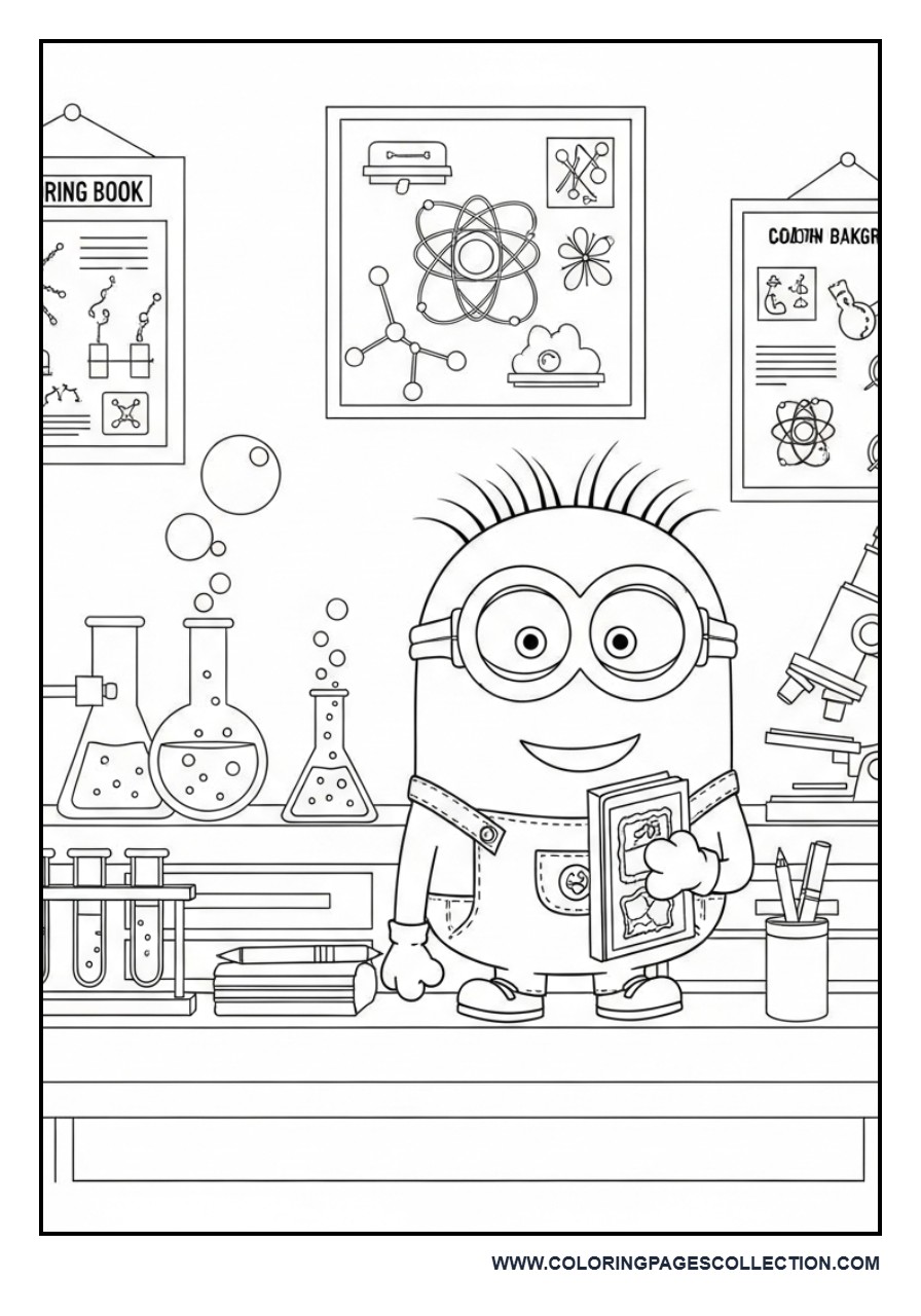 Minion Science Lab Discovery