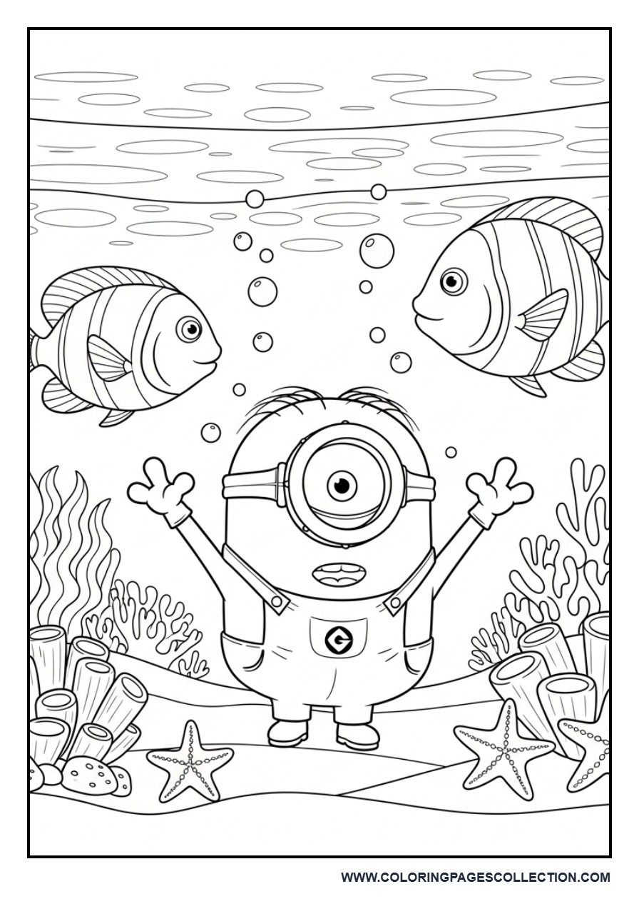 Minion Underwater Adventure