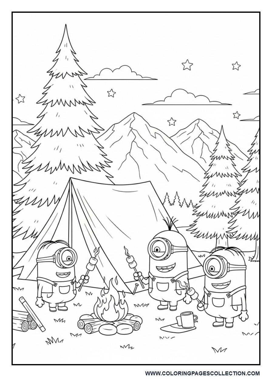 Minions Camping Adventure