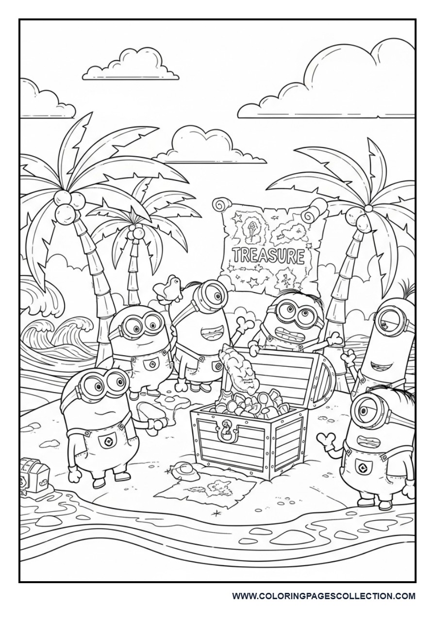 Minions Treasure Island Adventure