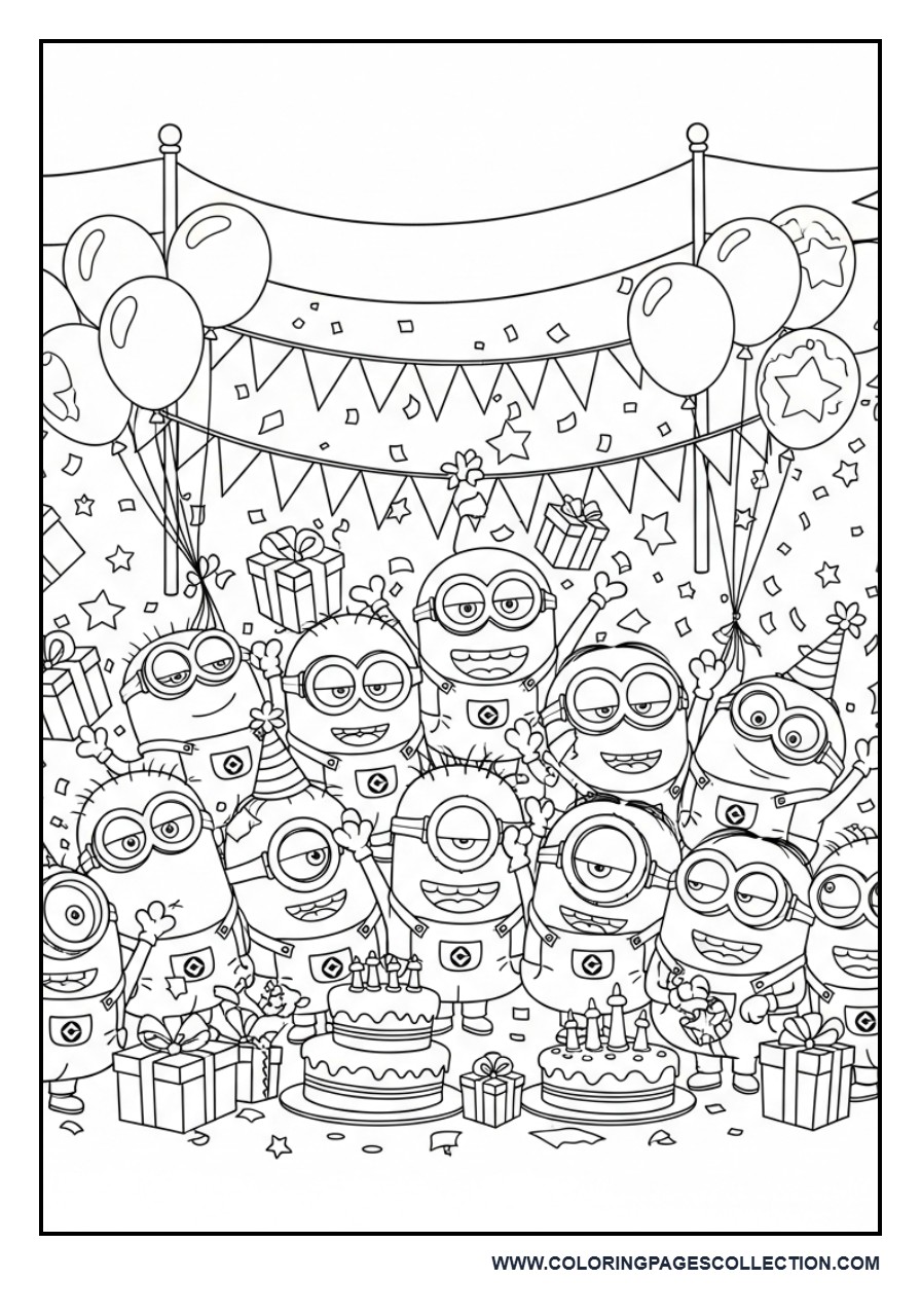 Ultimate Minion Celebration Scene