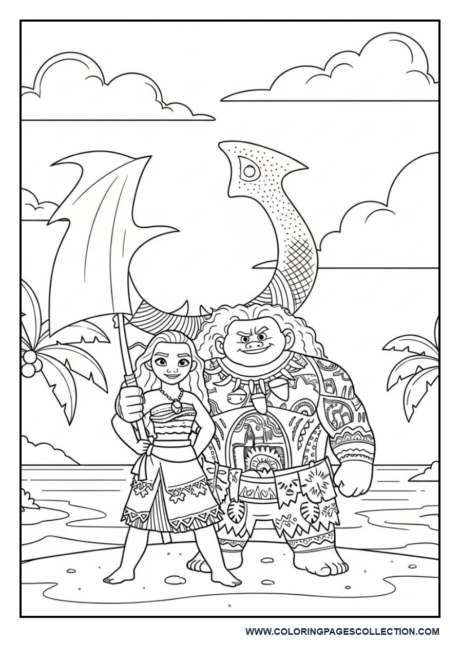 Moana and Maui Adventure
