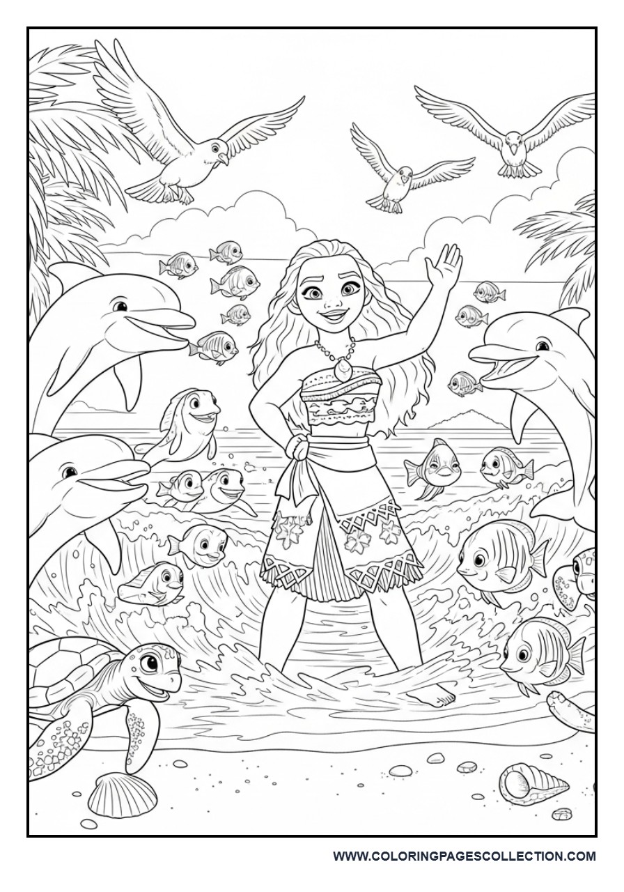 Moana and Ocean Friends Celebration