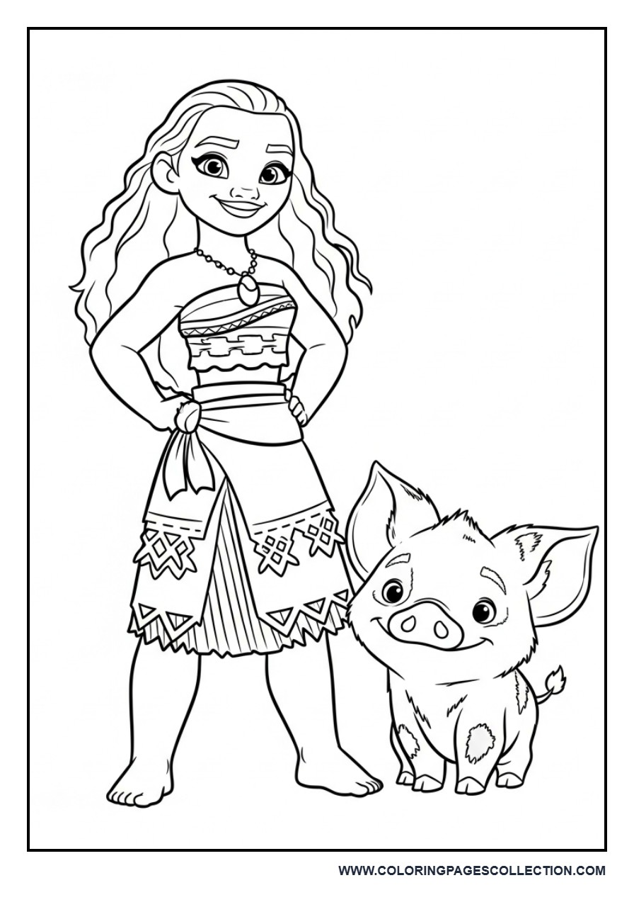Moana and Pua Together