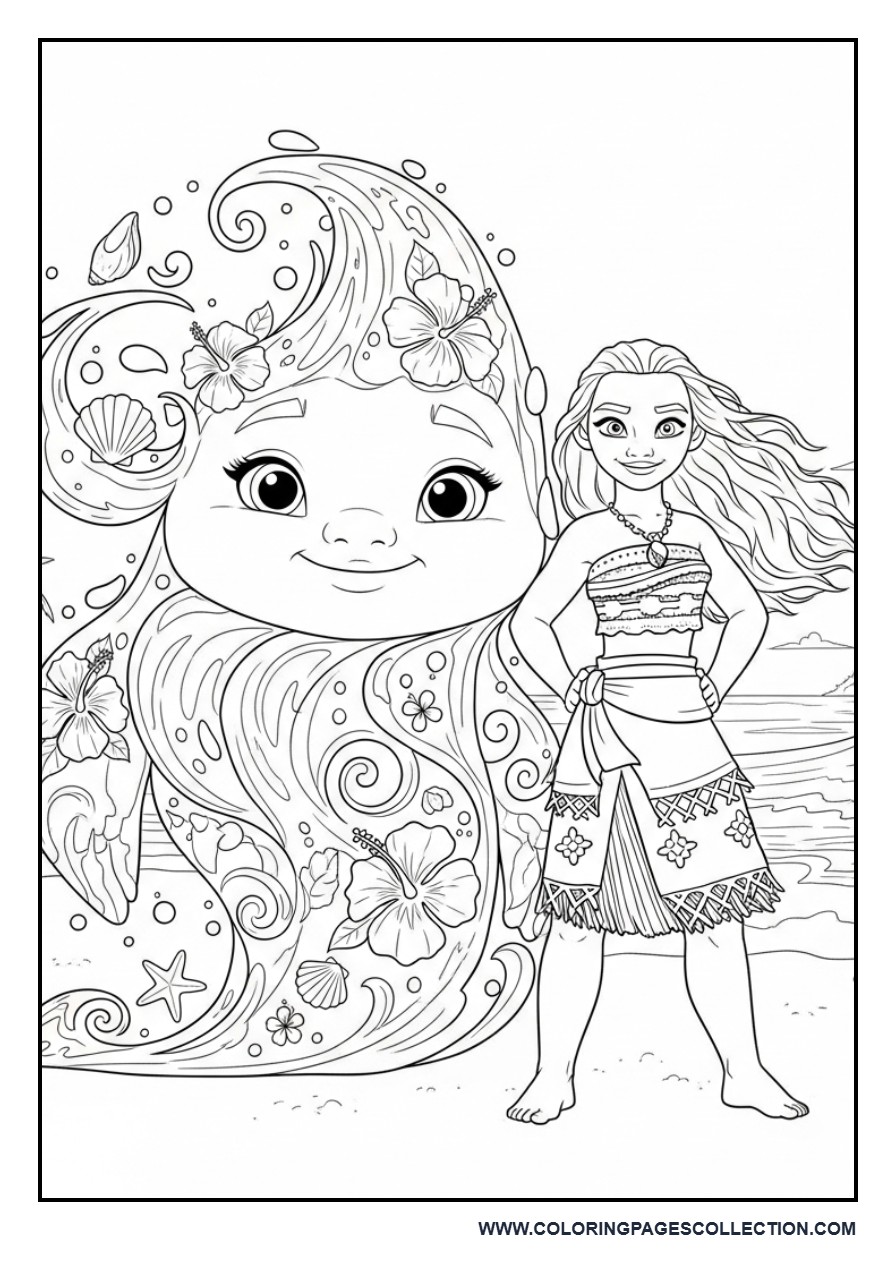 Moana and the Ocean Spirit