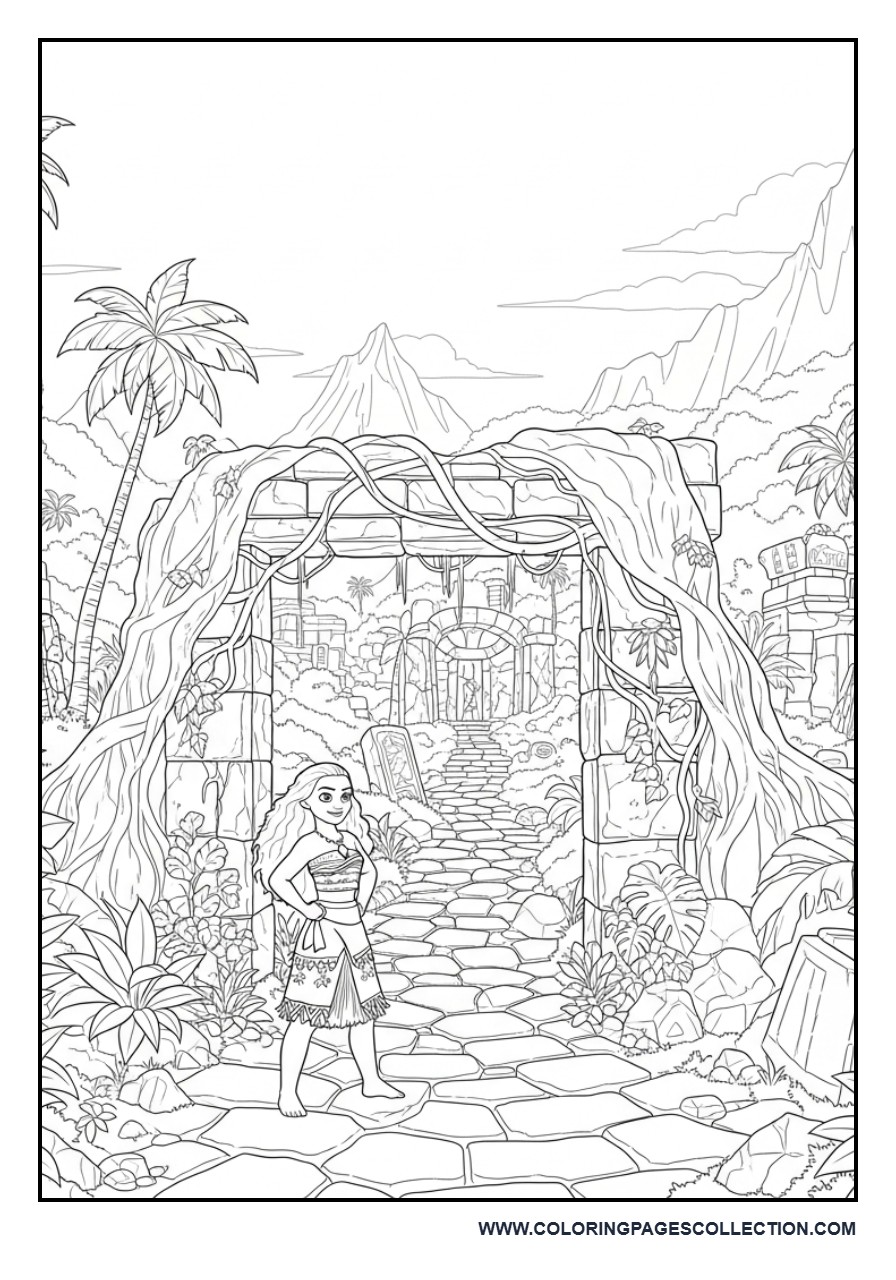 Moana Exploring an Ancient Island
