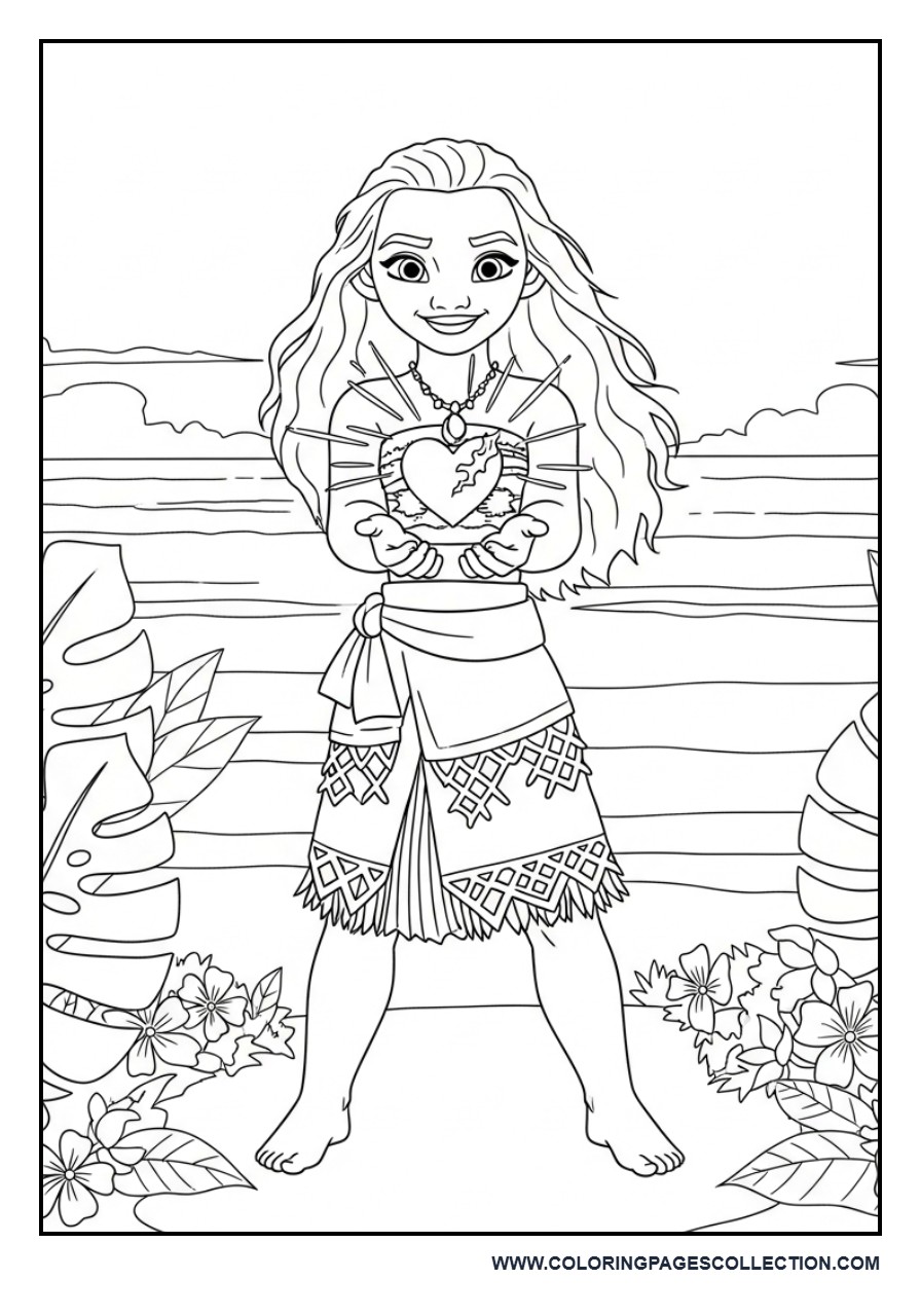 Moana Restoring the Heart of Te Fiti