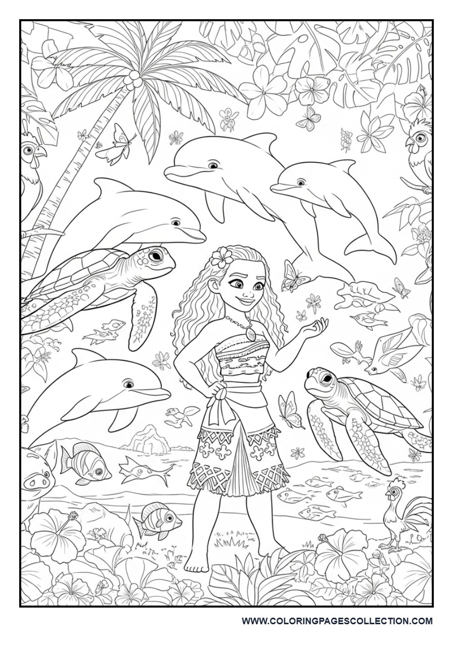 Moana's Island Wildlife Paradise
