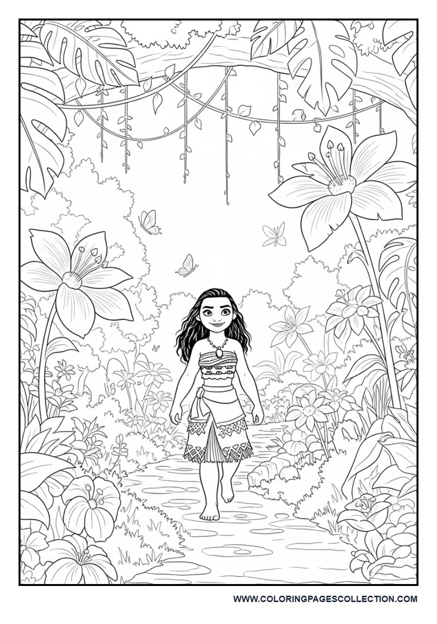 Moana's Secret Island Garden
