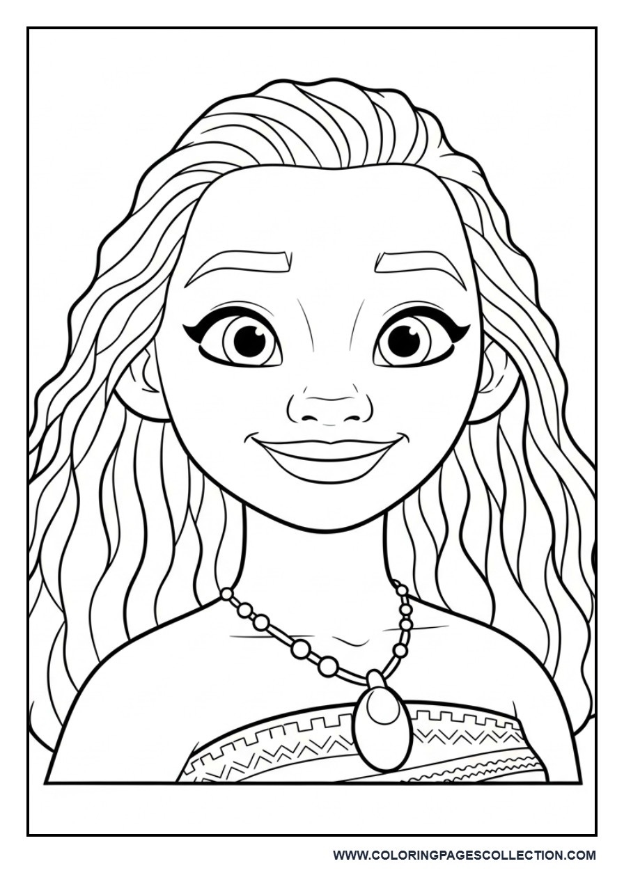 Princess Moana Portrait
