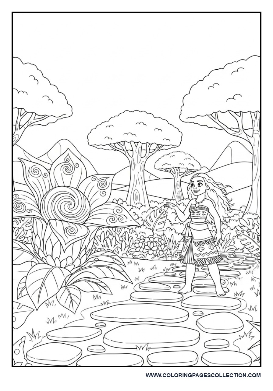 Te Fiti's Magical Island