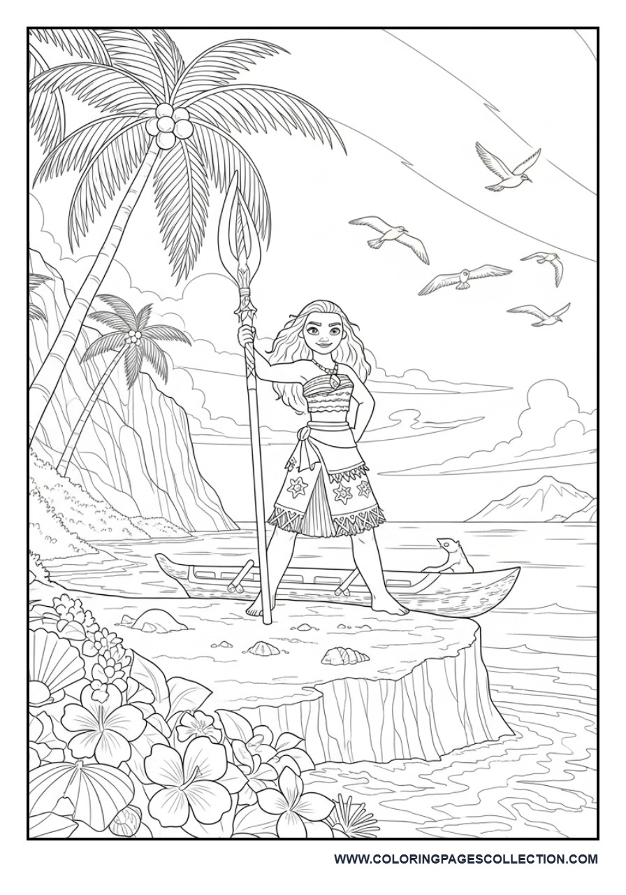 Ultimate Moana Adventure Scene