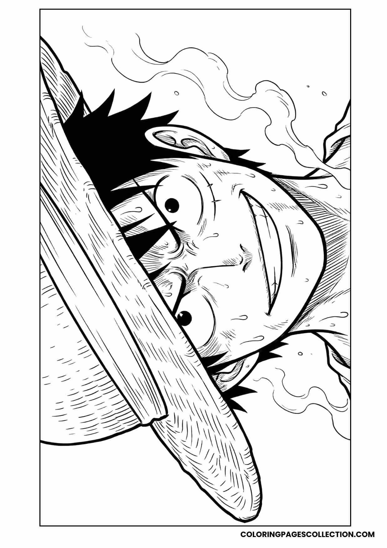 Monkey d Luffy Coloring Pages