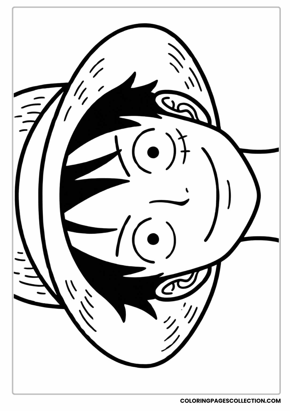 Monkey d Luffy Coloring Pages