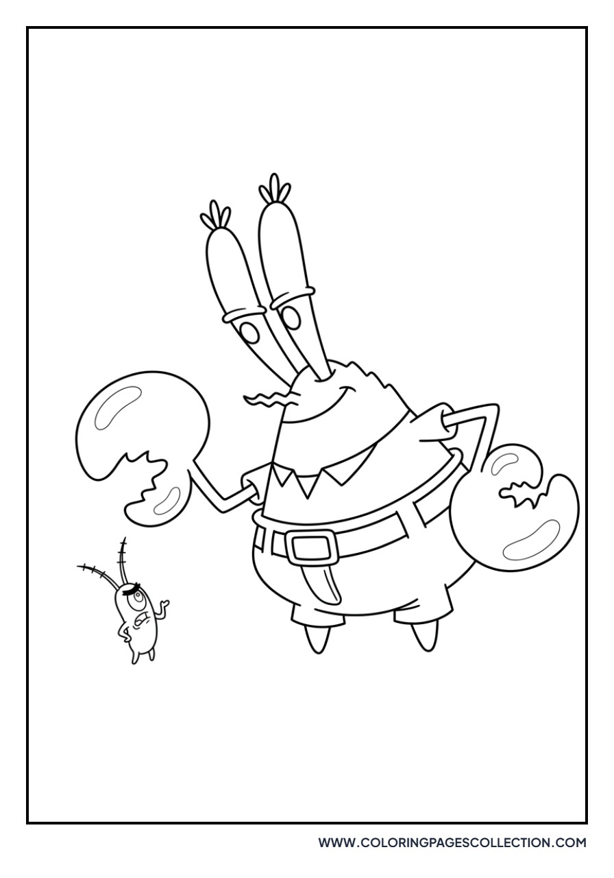 Mr. Krabs and Plankton Rivalry