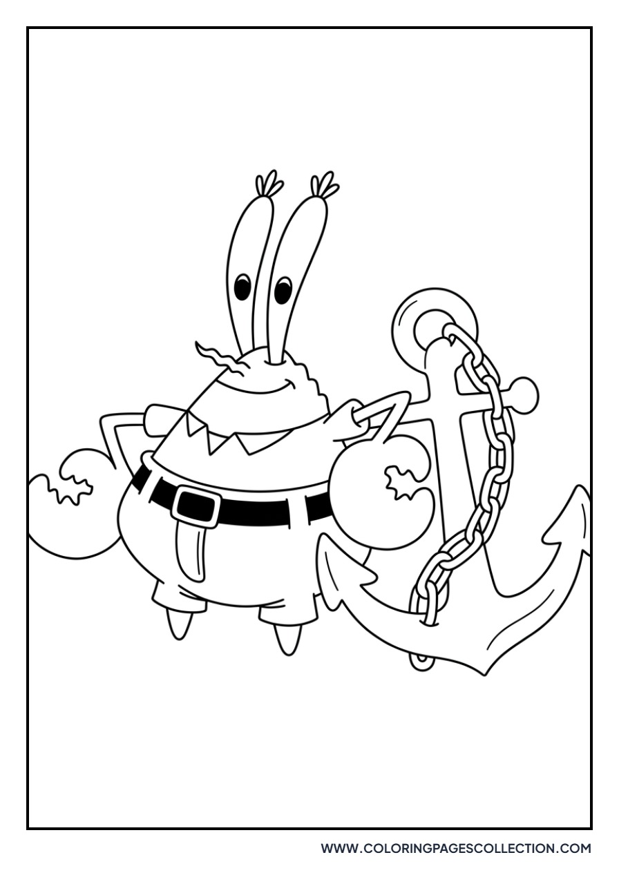 Mr. Krabs and the Anchor
