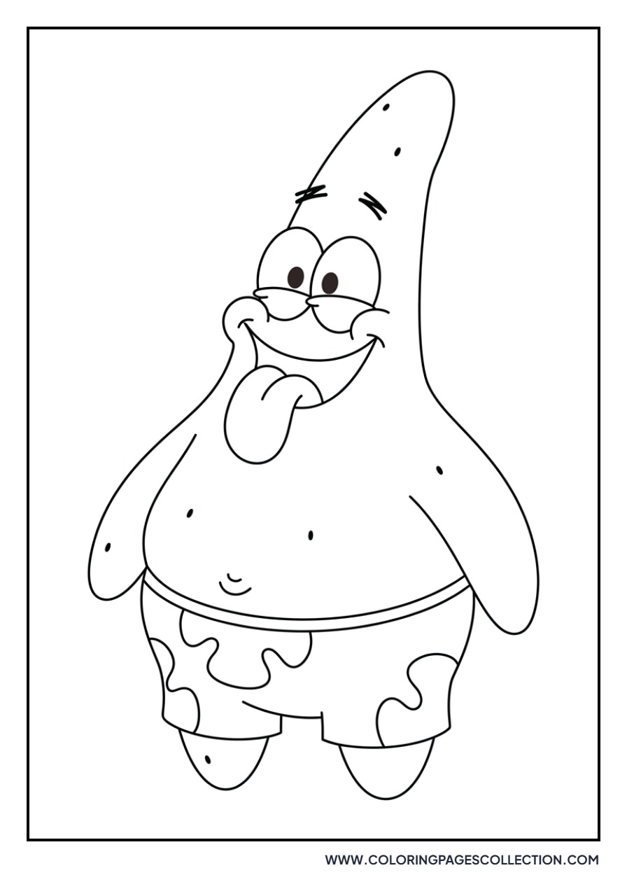 Patrick Star Making a Face