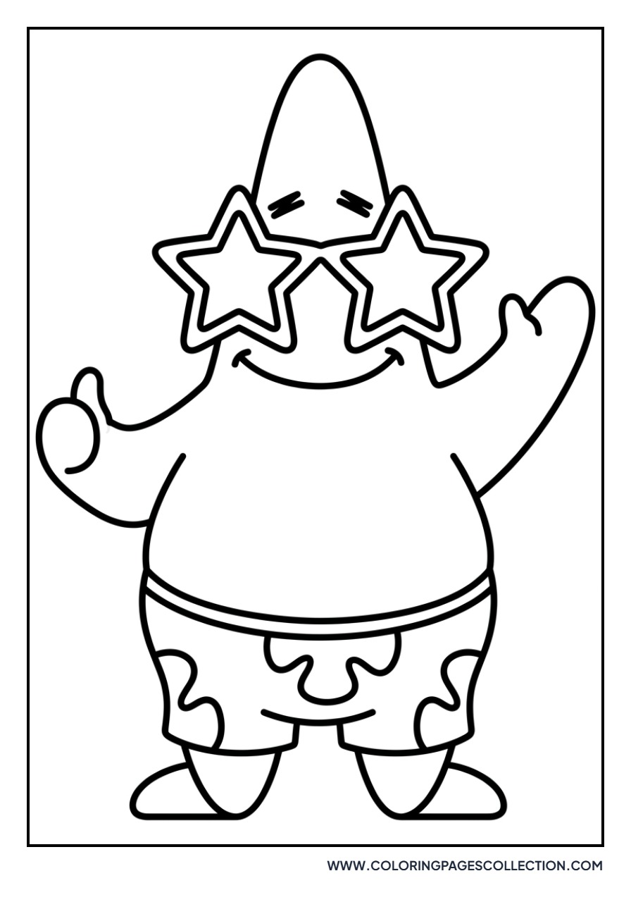 Patrick with Funny Sunglasses