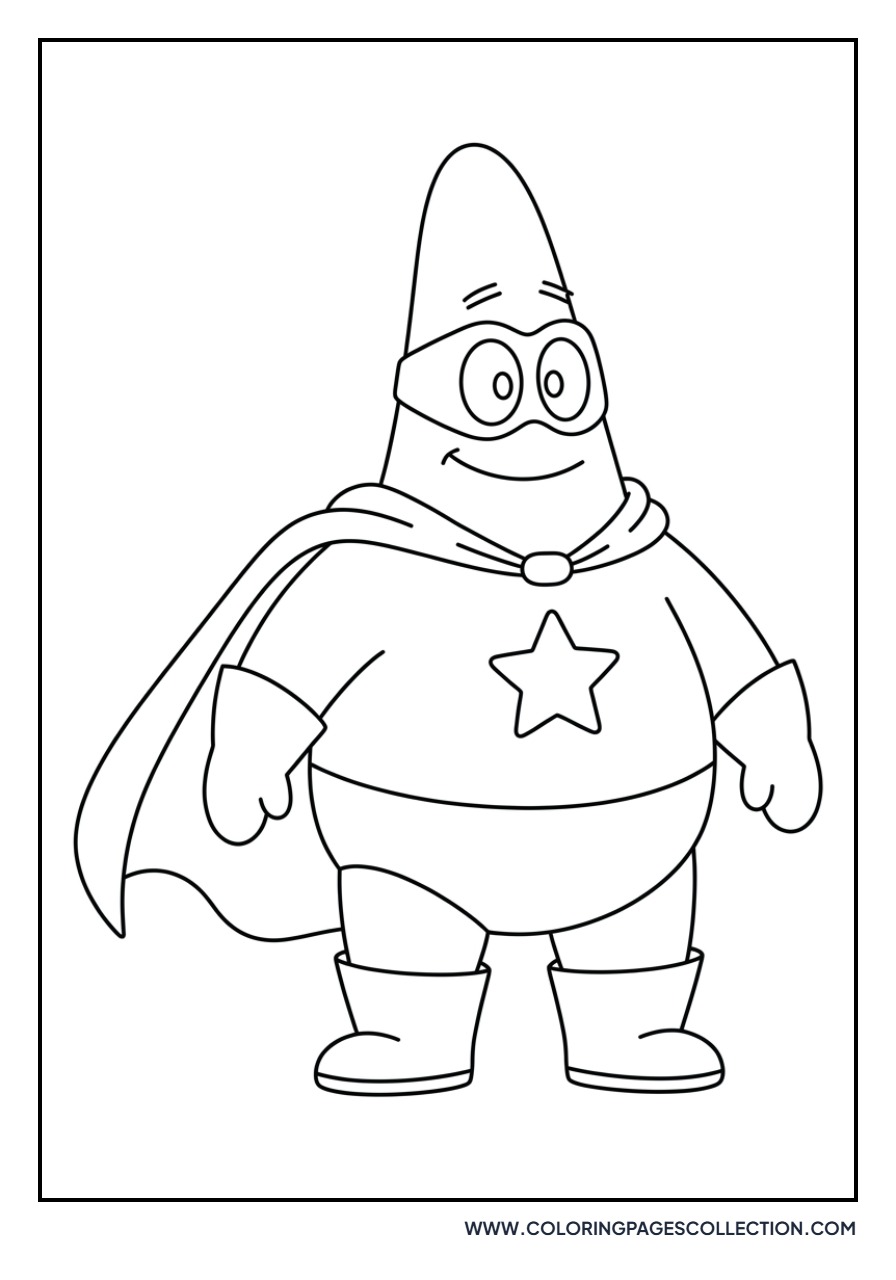 Superhero Patrick Star