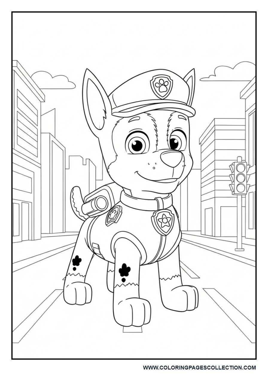 Chase City Patrol Scene