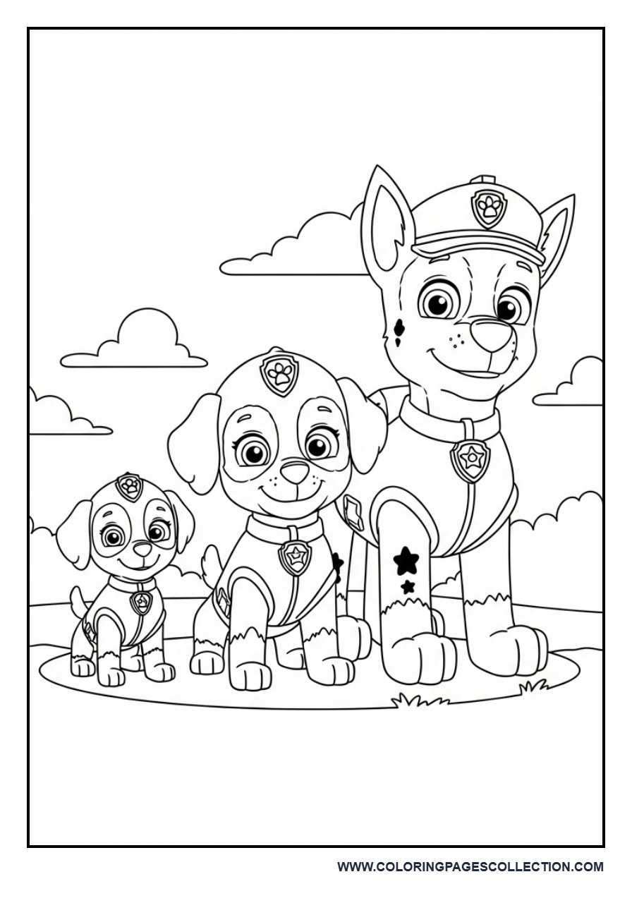 Puppy Size Sorting Activity