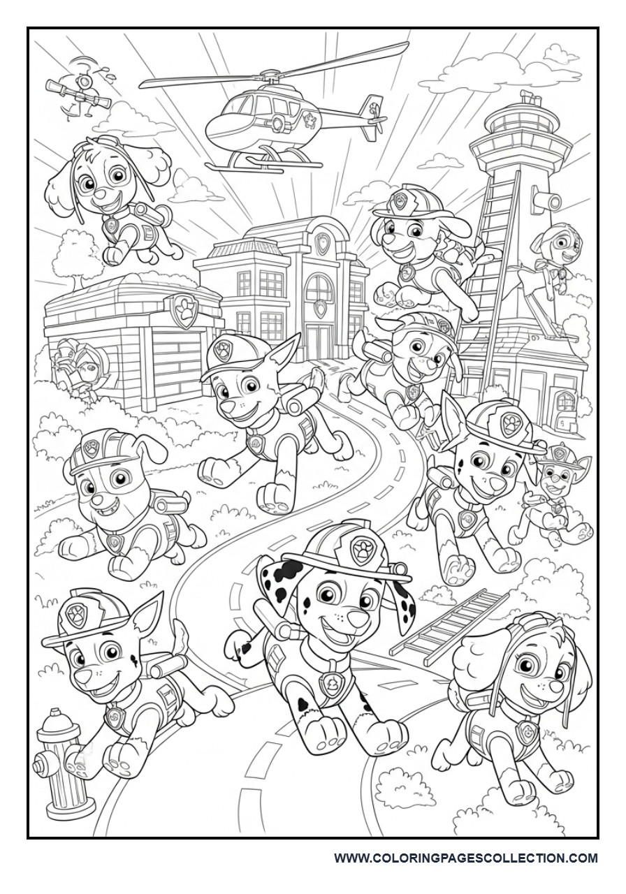 Rescue Mission Poster Style Page