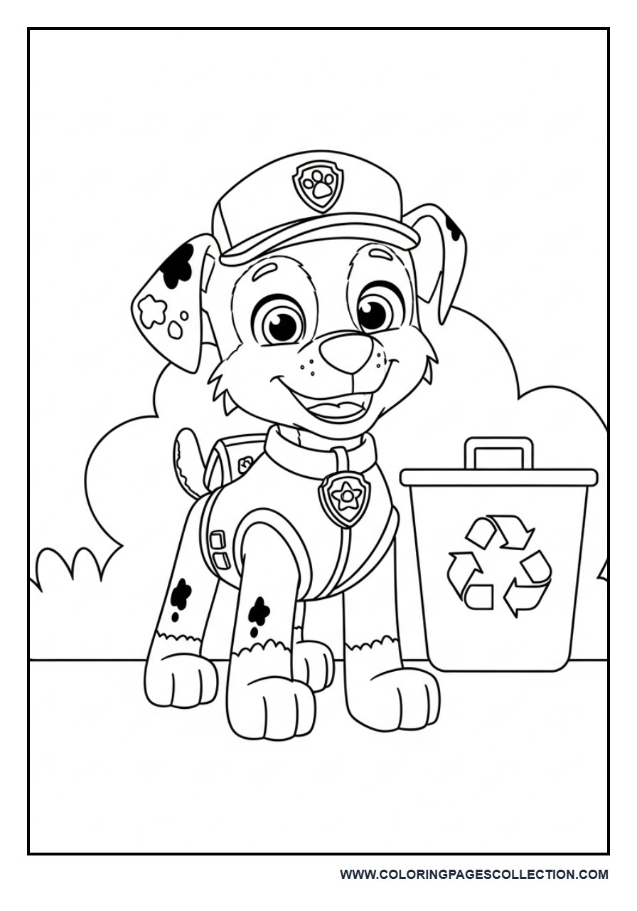 Rocky Recycling Yard Scene