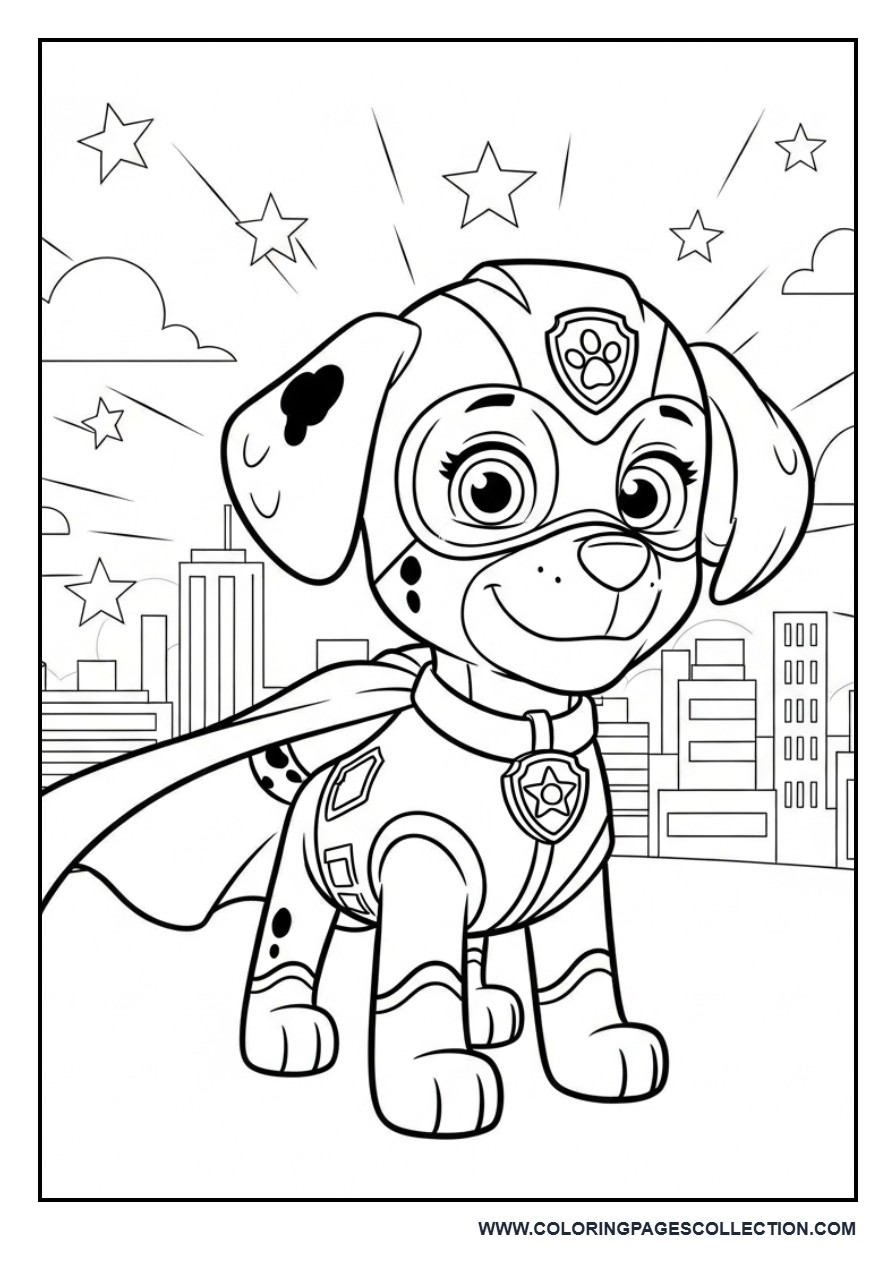 Super Hero Puppy Theme Page