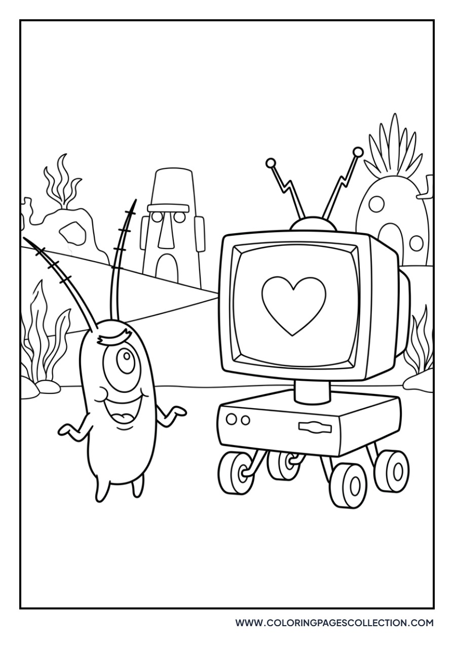 Plankton and Karen the Computer Wife