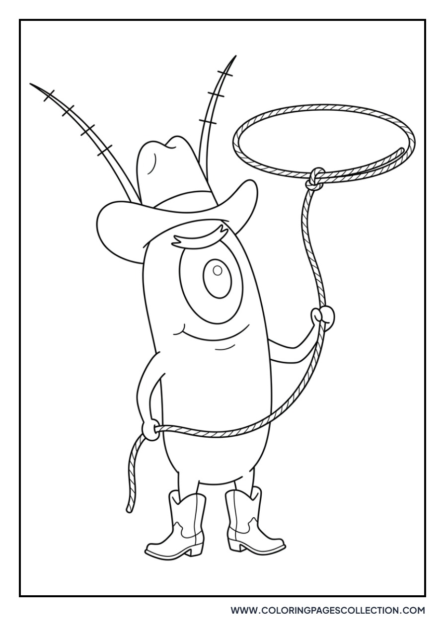 Plankton as a Cowboy