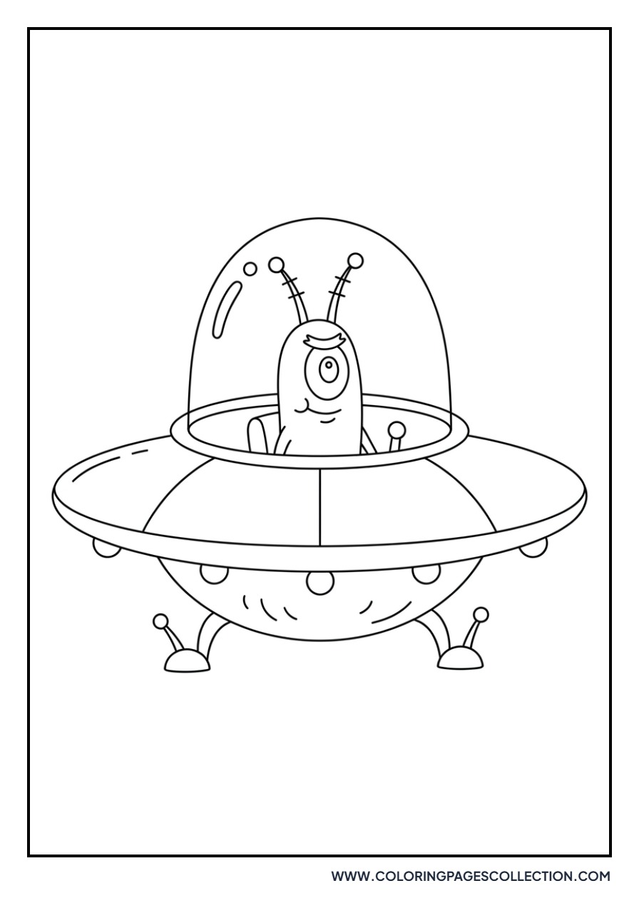 Plankton in a Flying Saucer