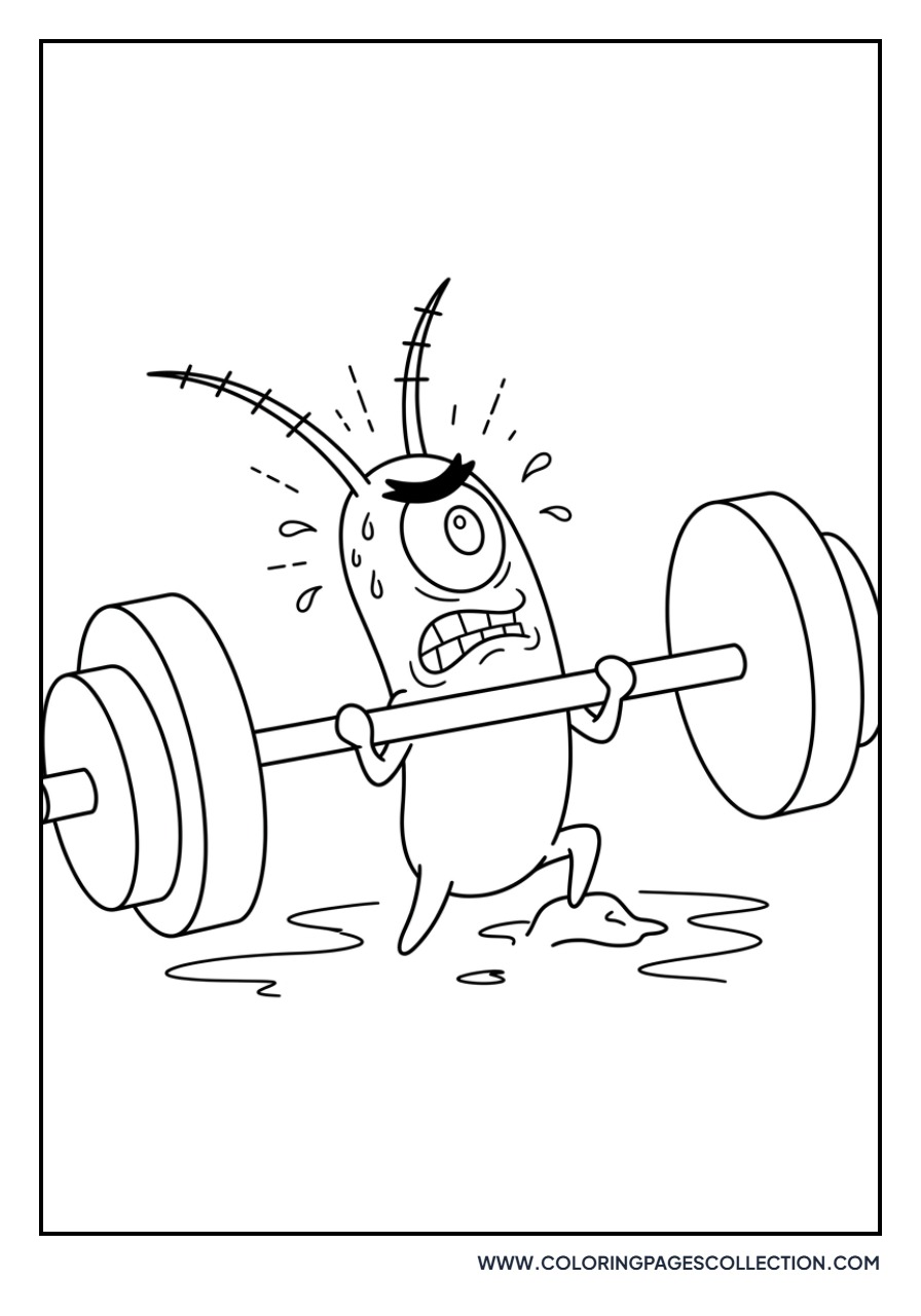 Plankton Lifting a Heavy Weight
