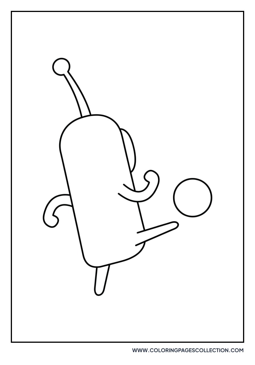 Plankton Playing with a Ball