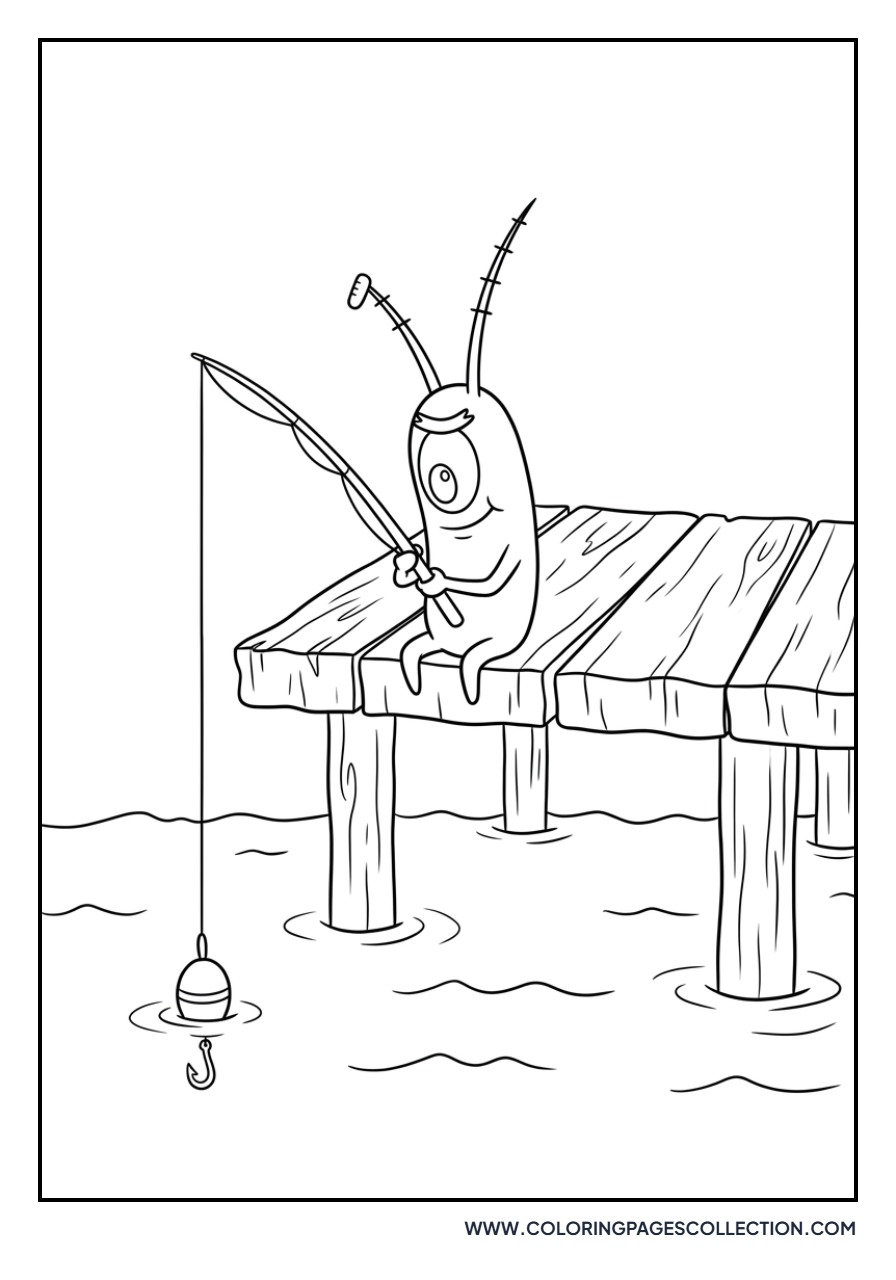 Plankton with a Fishing Pole