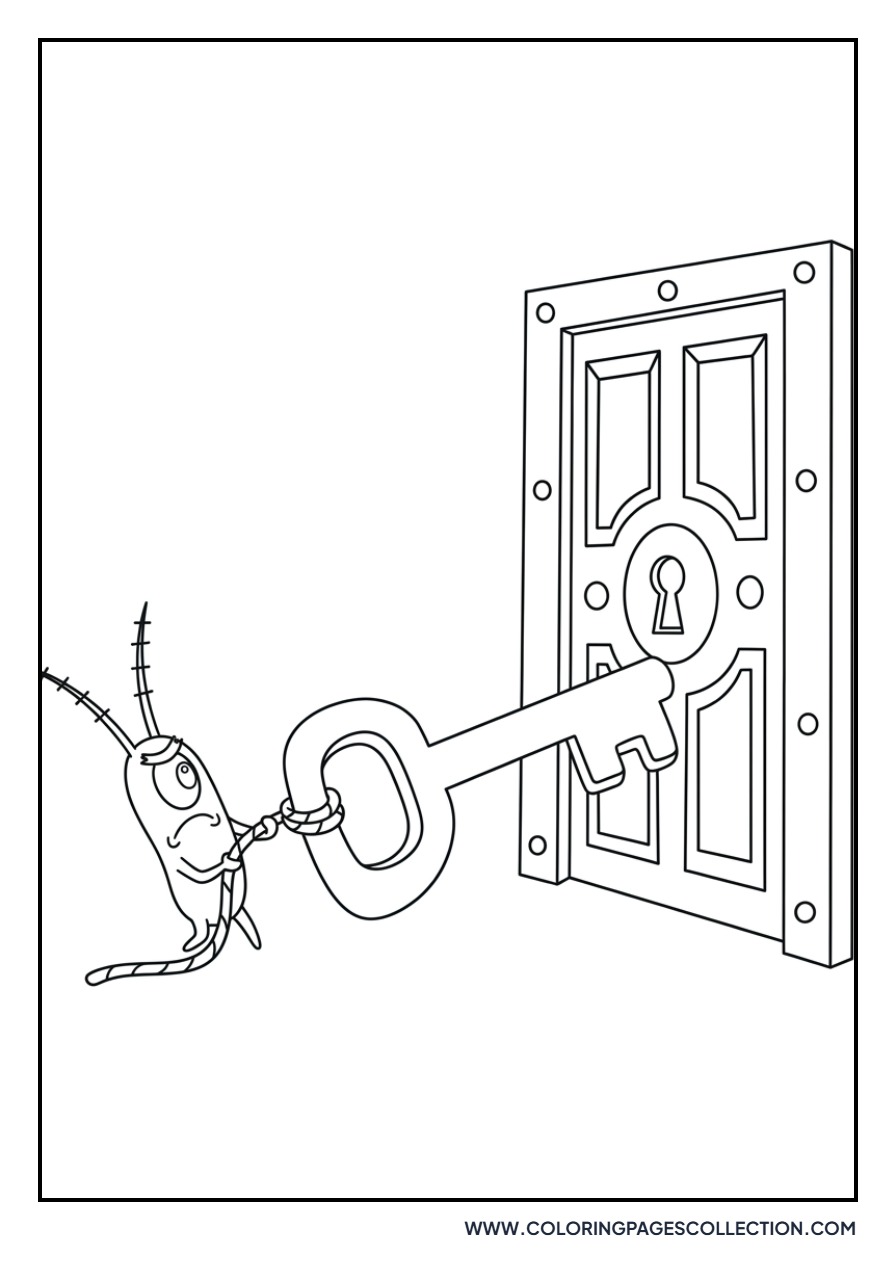 Plankton with a Giant Key