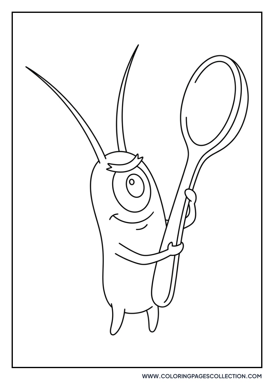 Plankton with a Giant Spoon