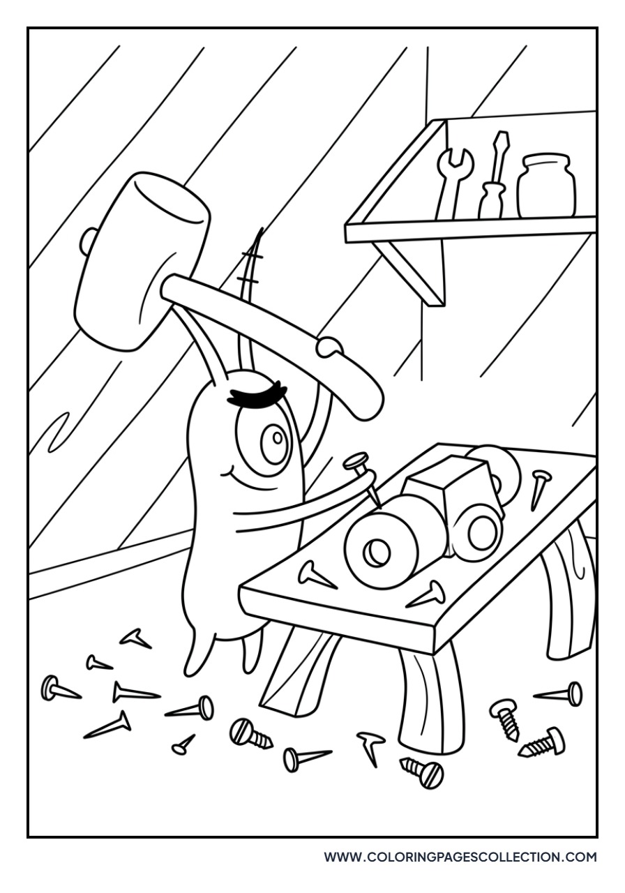 Plankton with a Hammer