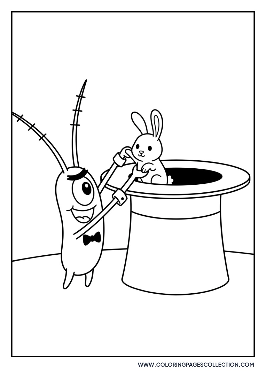 Plankton with a Magic Hat