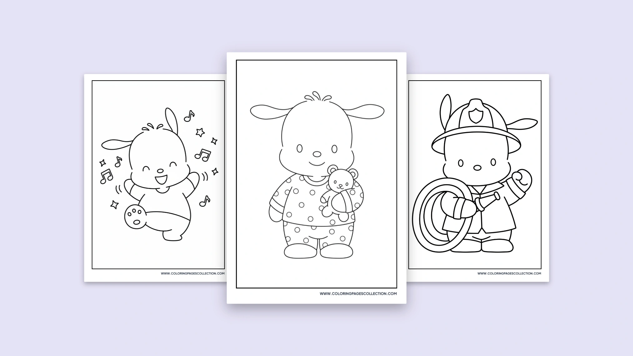 64 Free Printable Pochacco Coloring Pages