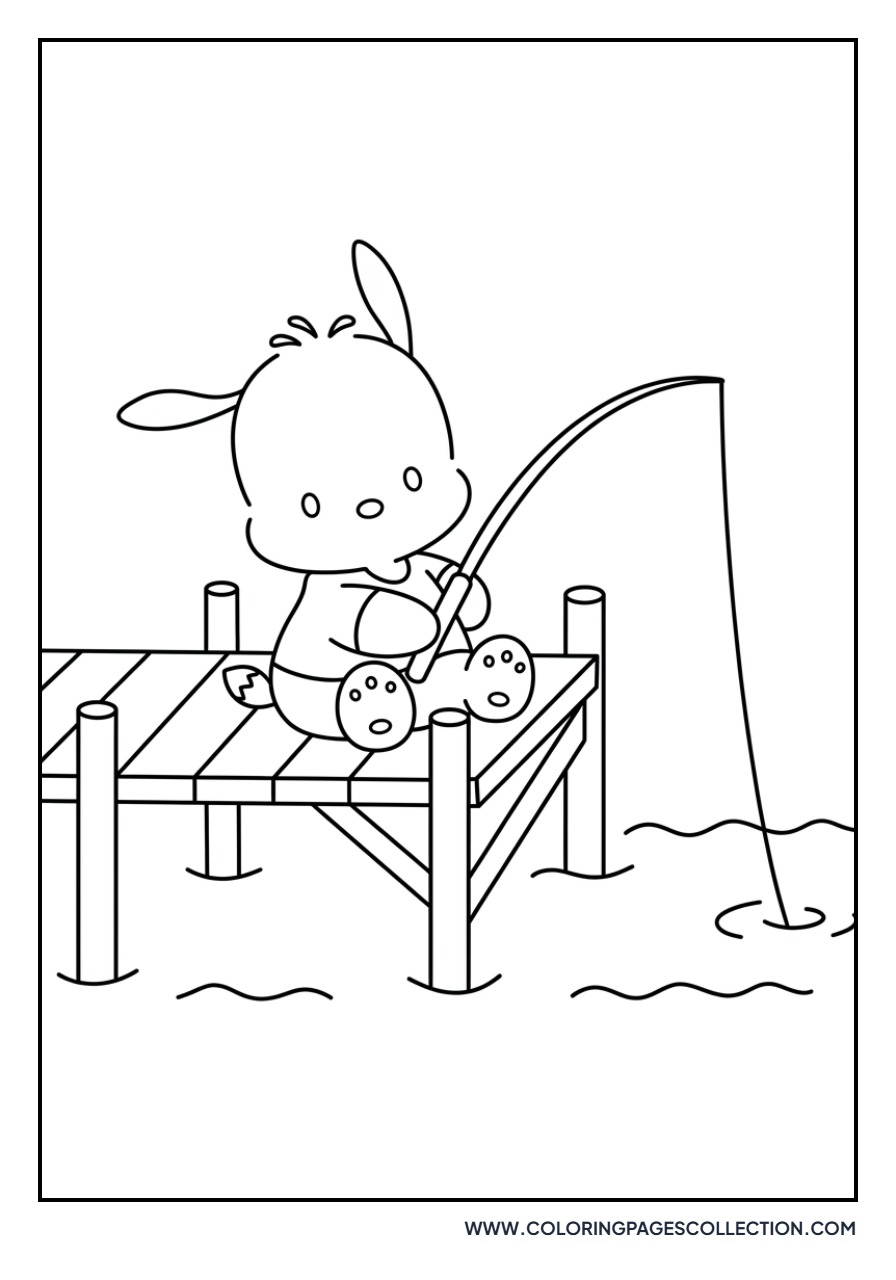 Pochacco Fishing